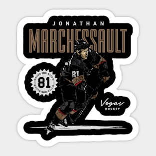 Jonathan Marchessault Vegas Card Sticker